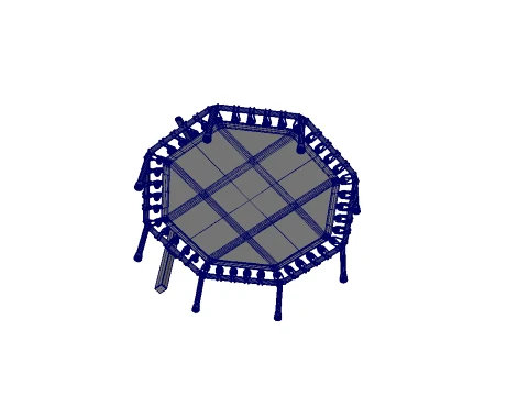 Trampoline 3D Model