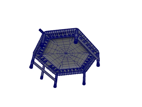Trampoline 3D Model