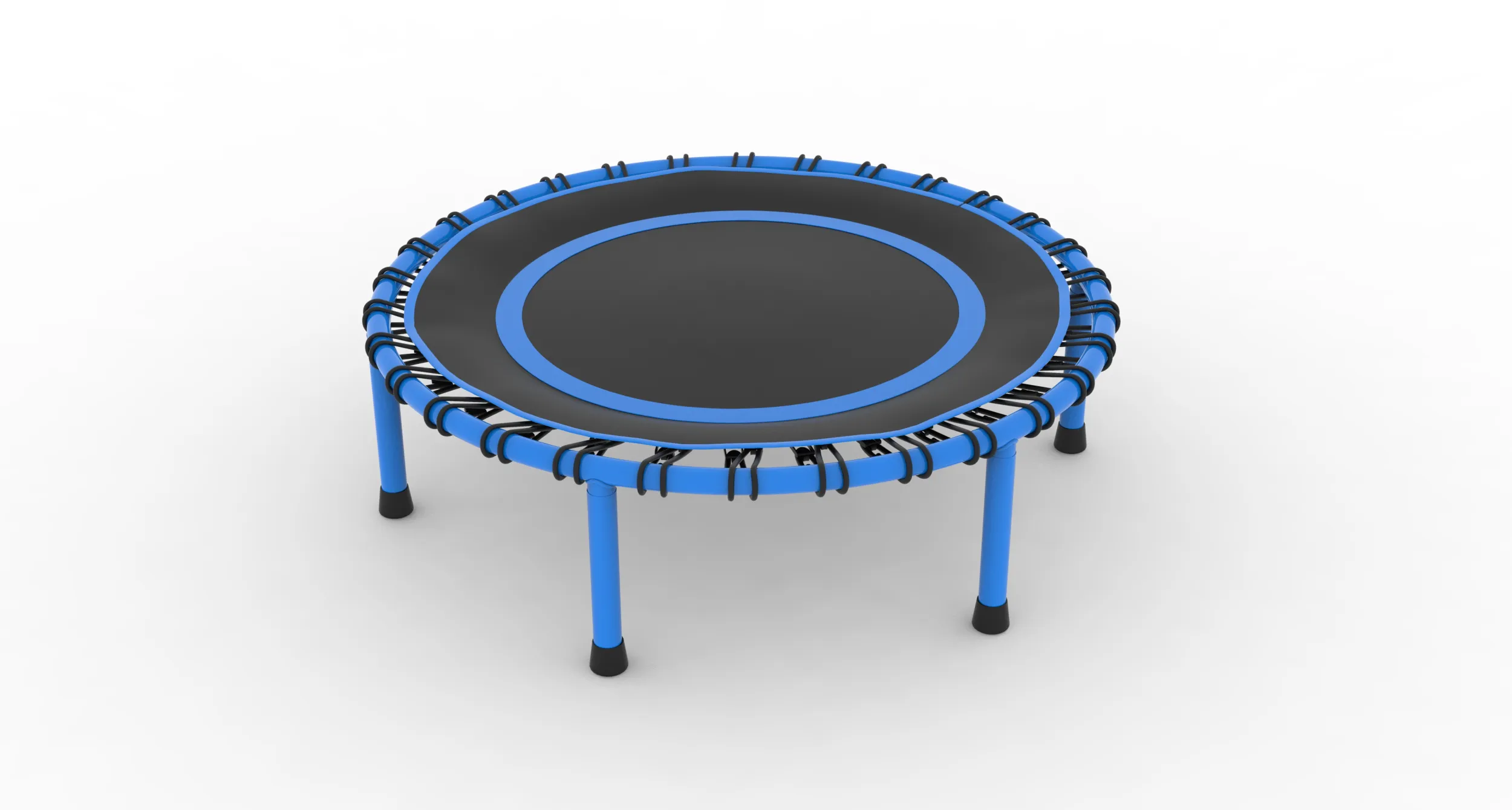 Trampoline 3D Model .c4d .max .obj .3ds .fbx .stl .blend 