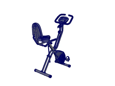 Exercise Bike 3D Model