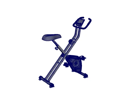 Exercise Bike 3D Model