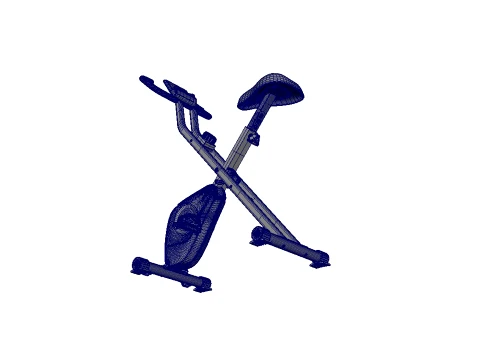 Exercise Bike 3D Model