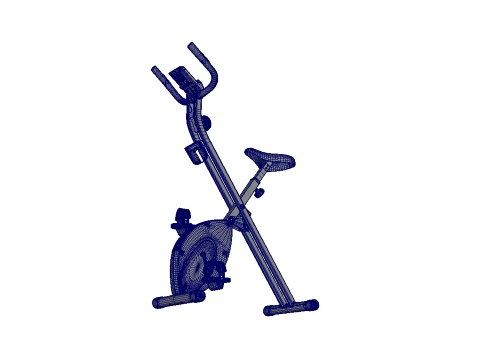 Exercise Bike 3D Model