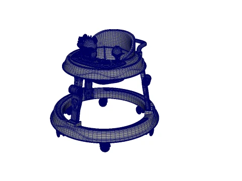 Baby Walker 3D Model