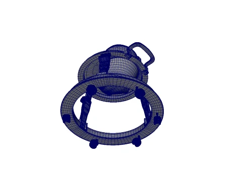 Baby Walker 3D Model
