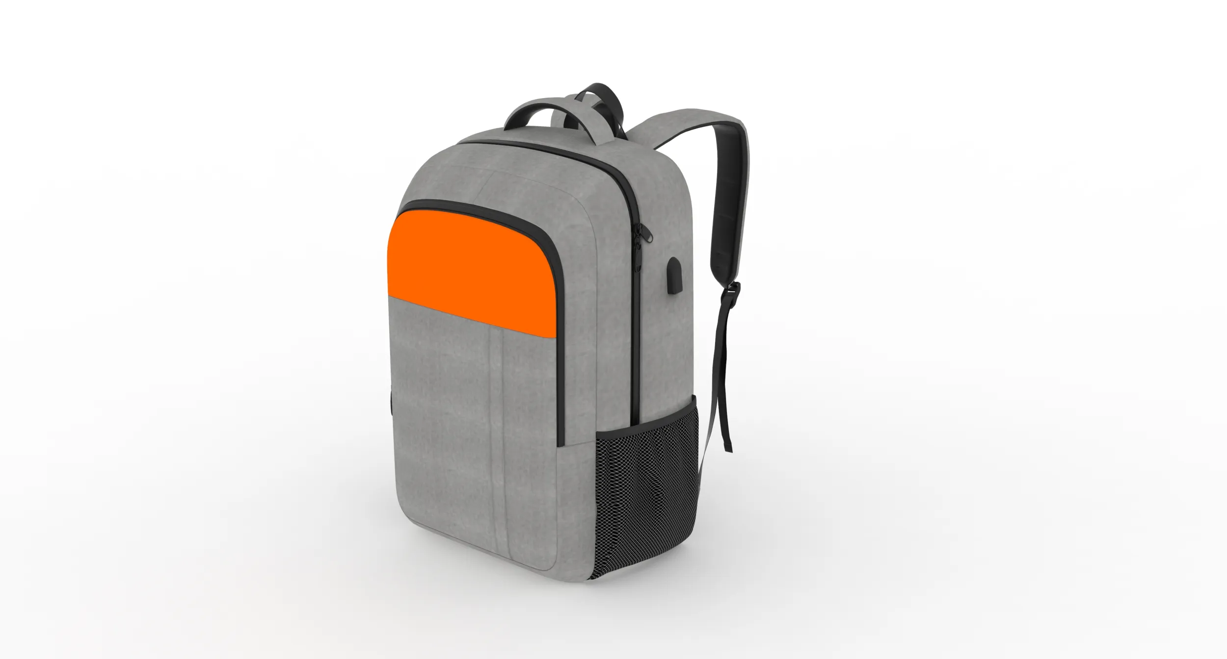 Backpack bag baggage 3D Model .c4d .max .obj .3ds .fbx .stl .blend 