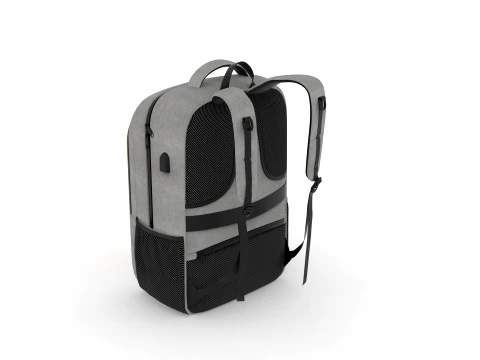 Backpack bag baggage 3D Model