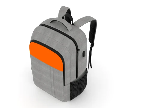 Backpack bag baggage 3D Model