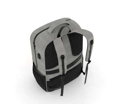 Backpack bag baggage 3D Model