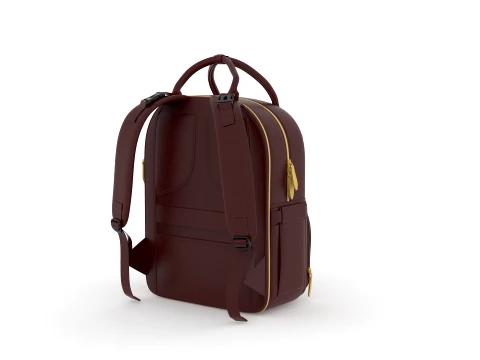 Backpack bag baggage 3D Model
