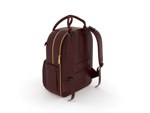 Backpack bag baggage 3D Model