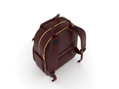 Backpack bag baggage 3D Model