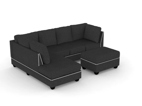 Sectional Sofa Couches 3D Model