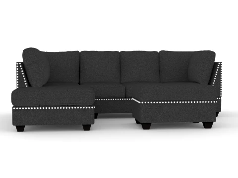 Sectional Sofa Couches 3D Model