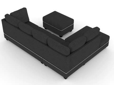 Sectional Sofa Couches 3D Model