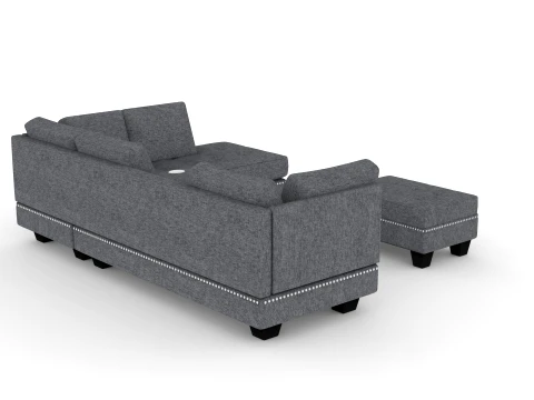 Sectional Sofa Couches 3D Model