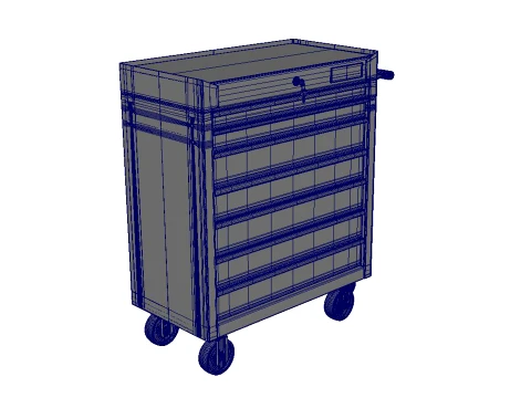 Garage Tools 3D Model