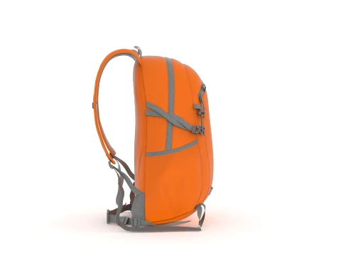 Backpack bag baggage 3D Model