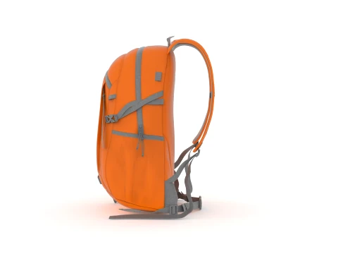 Backpack bag baggage 3D Model