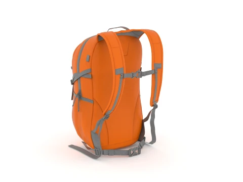 Backpack bag baggage 3D Model