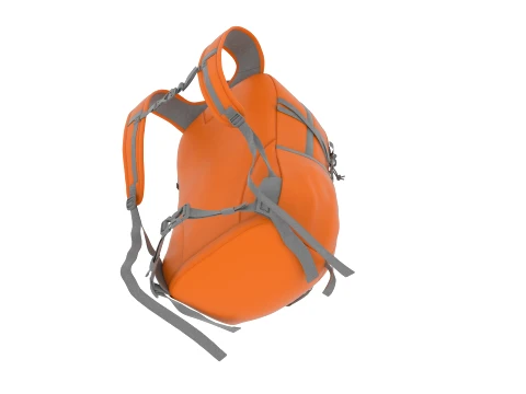 Backpack bag baggage 3D Model