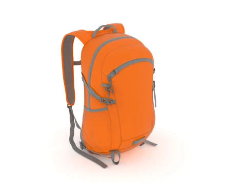 Backpack bag baggage 3D Model