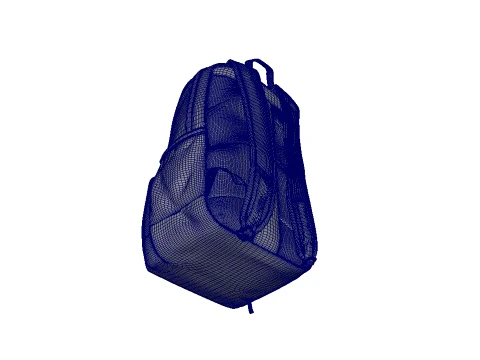 Backpack bag baggage 3D Model