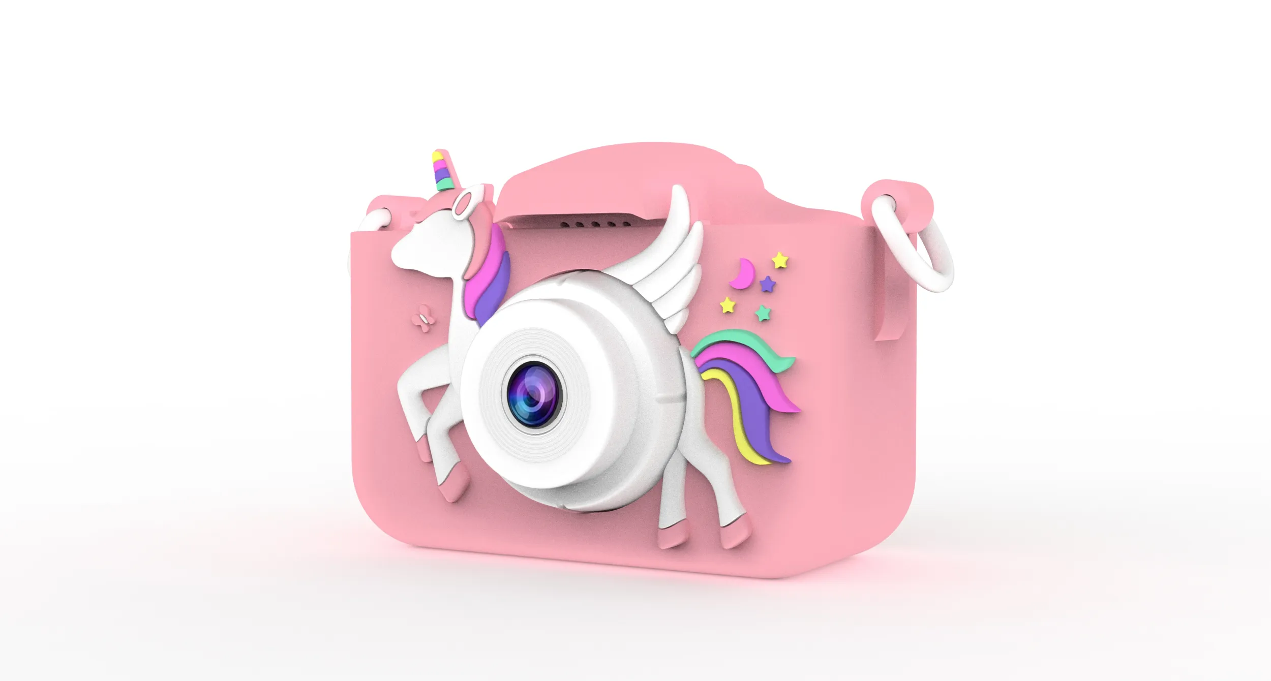 Kids Camera 3D Model .c4d .max .obj .3ds .fbx .stl .blend 