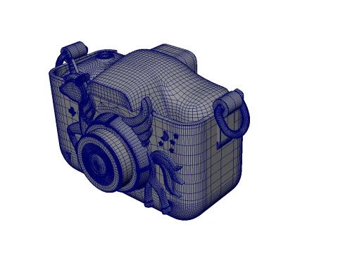 Kids Camera 3D Model