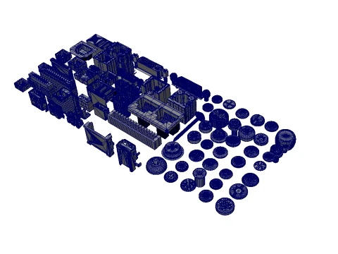 Ports 3D Model