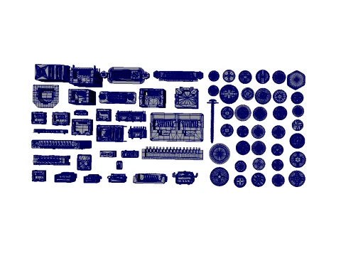 Ports 3D Model