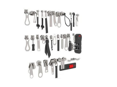 Zip Zipper 3D Model