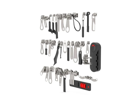 Zip Zipper 3D Model