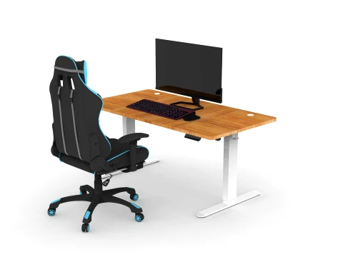 Computer Desk and Chair 3D Modell