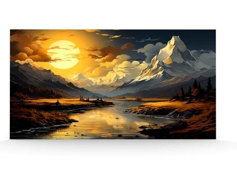 Wall painting all in one 3D Model