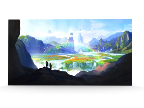 Wall painting all in one 3D Model