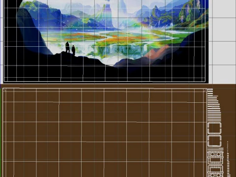 Wall painting all in one 3D Model