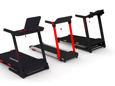 Treadmill Collection 3D Model