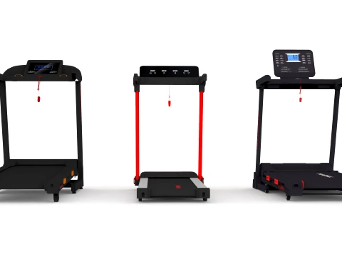 Treadmill Collection 3D Model
