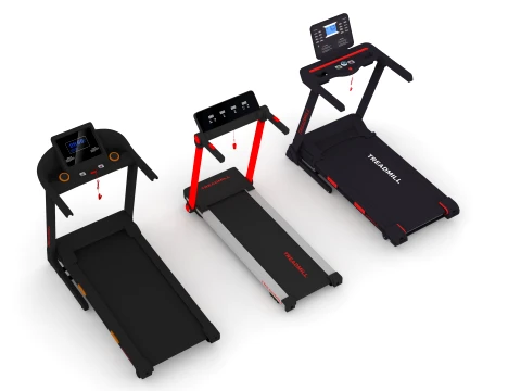 Treadmill Collection 3D Model