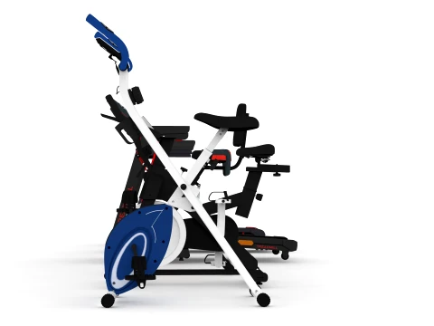 Treadmill and Exercise Bike Collection 3D Model