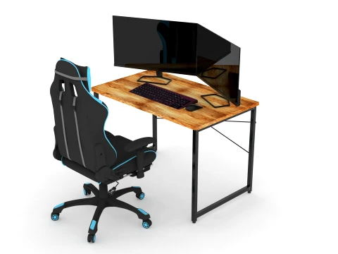 Computer Desk and Chair 3Dモデル