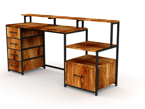 Desk 3D Model