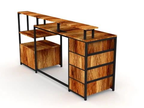 Desk 3D Model
