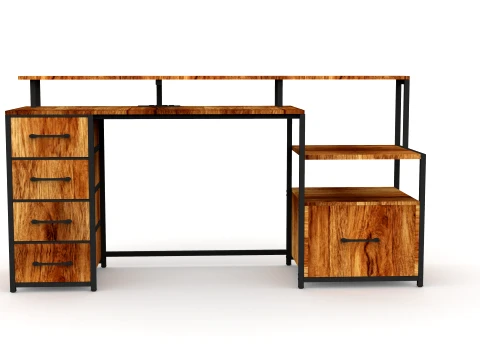 Desk 3D Model