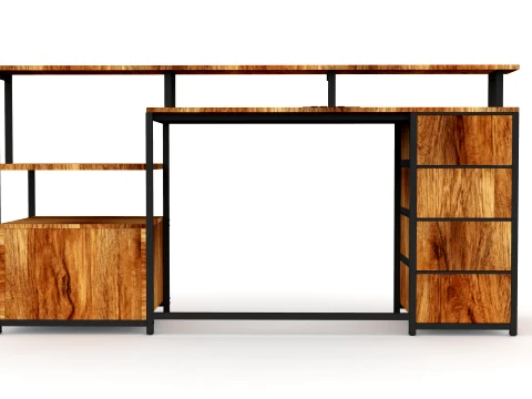 Desk 3D Model