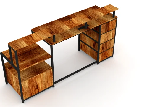Desk 3D Model