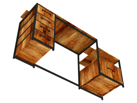 Desk 3D Model