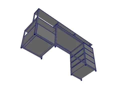 Desk 3D Model