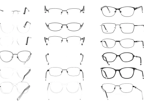 Spectacles Collection 3D Model